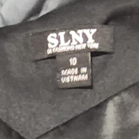 S.L. Fashions Women's Short Off The Shoulder Sheath Dress with Side Ruche - Picture 5 of 9